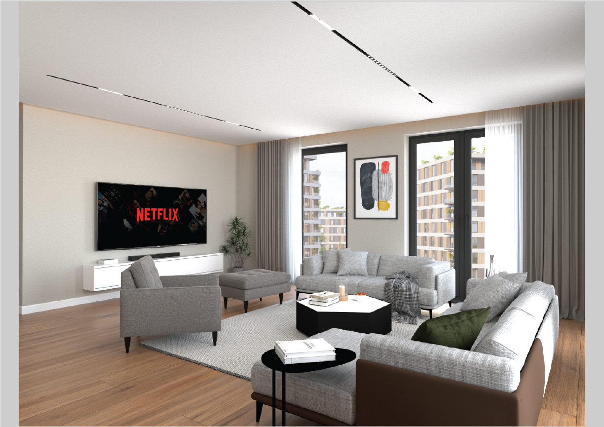 OBJEKTI B LAMELA 171.70m² KATI 3