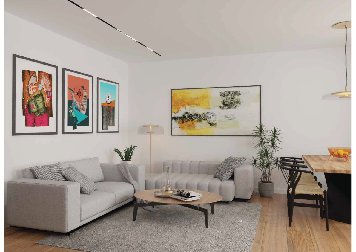 MONOPOL CITY OBJEKTI B LAMELA 60.50m² KATI 2